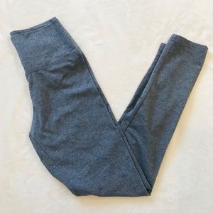 aerie gray cotton yoga leggings NWOT